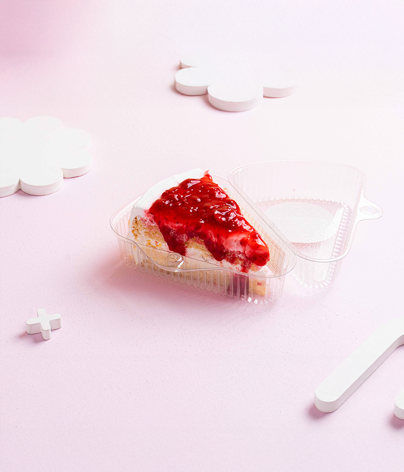 Porción Torta Fría Fresa Melocotón